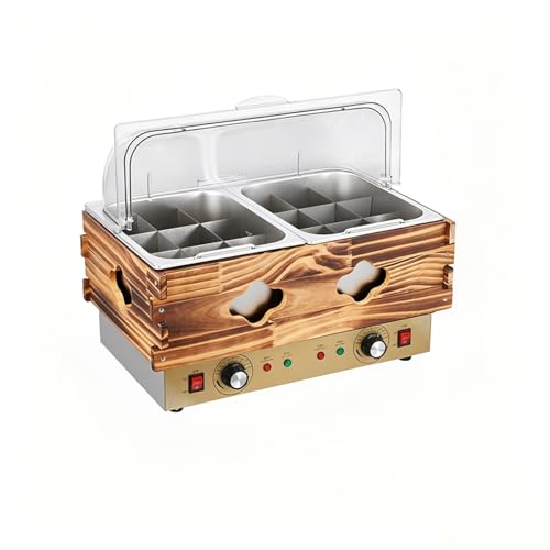 Chauffe-aliments électrique oden avec 18 grilles pour restauration rapide - 2