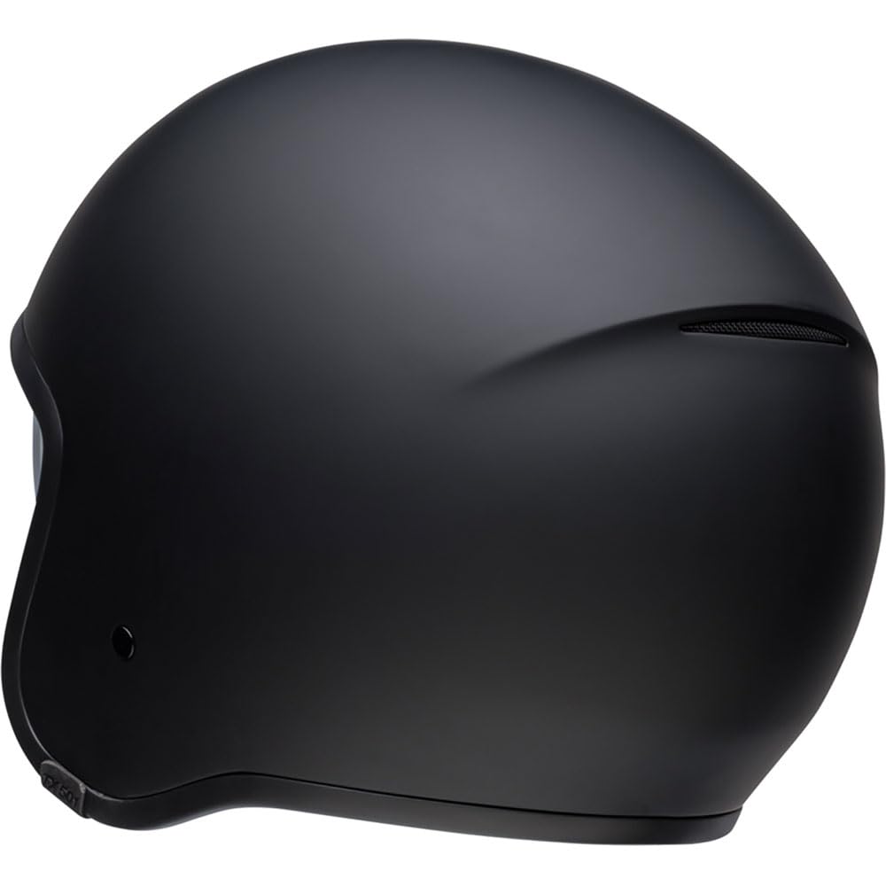 Bell TX-501 Solid ECE kask typu jet – tradycja i innowacja, nowoczesne funkcje, ochrona i komfort, dobra wentylacja, regulowane dopasowanie, idealny do MX i offroad, kolor: czarny matowy, rozmiar: XL