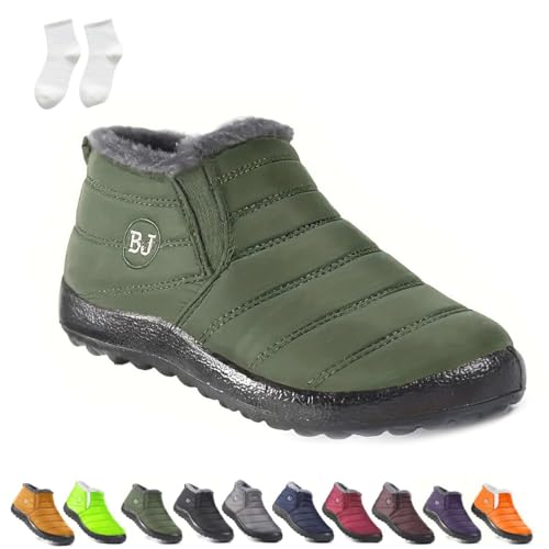 WIWIDANG Fußfit Komfort-Winterstiefel, Boojoy Winterstiefel für...