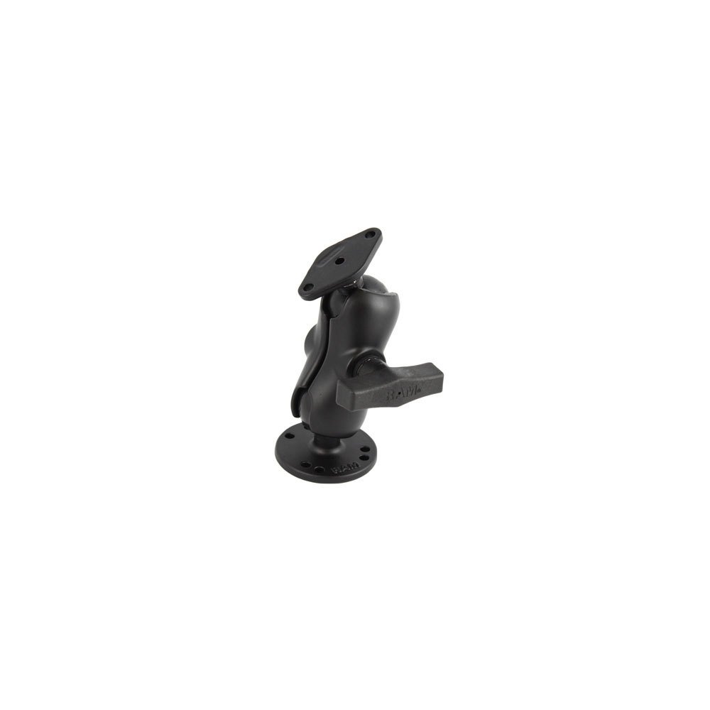 Ram-Mount - RAM-138-B-KT - Short Arm Mount 1,5 "bola con Round & Bases de diamante