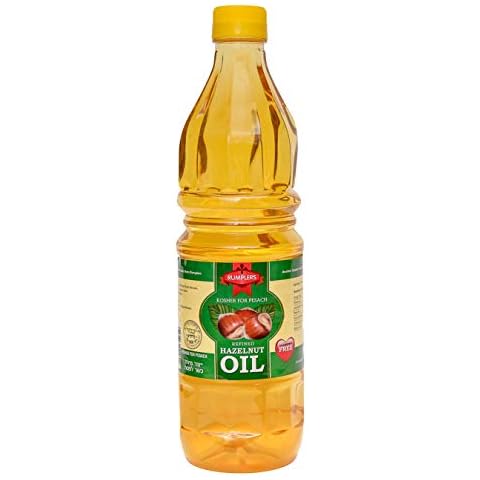 Rumplers Pure and Refined Premium Hazelnut Oil in a Secure Screw-on Plastic Bottle - 1 Litre of Oil Cover