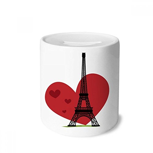 Tirelire design Paris cadeau anniversaire | Boîte d'épargne originale petits et grands
