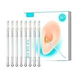Sticky Ear Cleaning Stick, 2026 New Reusable Ear Wax Removal Tools with Dust Cover Packaging, Adhesive Ear Cleaning Sticks for All Ages (Middle, 24 Packs)