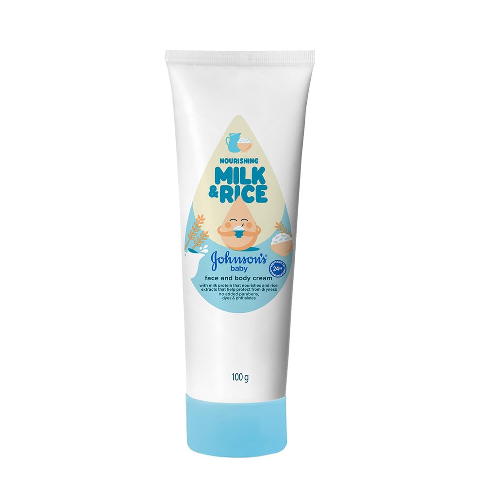 johnson & johnson Johnson's Baby Milk and Rice Cream for Summer, 100g-picture-26