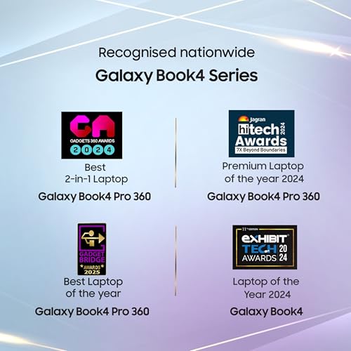 Image of Samsung Galaxy Book4 (Gray, 16GB RAM, 512GB SSD)| 15.6 inch Full HD Screen| Intel i5 14th Gen 120U Processor| Windows 11 Home| MS Office 2021| Fingerprint Reader| Intel Iris XE Graphics| RJ45 LAN Port