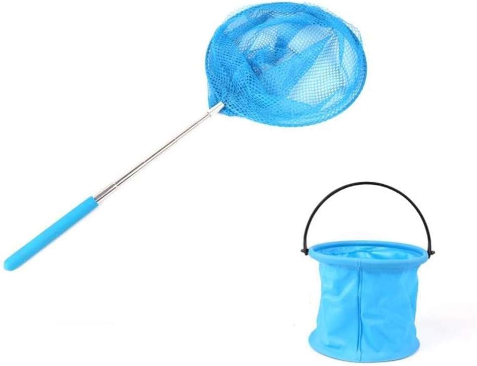 AHYDFSR 5 Pezzi Telescopica Reti Rete a Farfalla per Bambini, con Pieghevole Benna, Bambini Rete da Pesca, Retino per Farfalle, per Catturare Insetti, Pesca, attività in Giardino All'aperto Spiaggia
