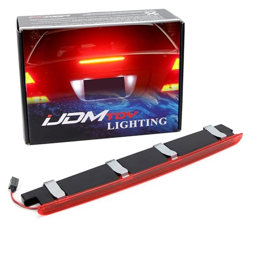 Luz LED tercera freno para maletero iJDMTOY roja miniatura 1