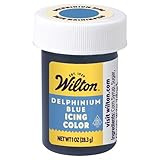 Wilton W610-228 Icing Colors, 1-Ounce, Delphinium Blue