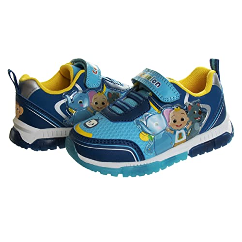 Josmo Kids Cocomelon Sneaker LED Light Up Shoe Laceless - Unisex Shoes Sport Athletic Sneakers for Boys and Girls (Size Toddler - Little Kid)4
