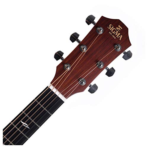 SIGMA GUITARS GMCE-1+ Grand OM électro-acoustique - Les Beatles, Paul McCartney, John Lennon, RIngo Starr, George Harrison SIGMA GUITARS GMCE-1+ Grand OM électro-acoustique – Image 5
