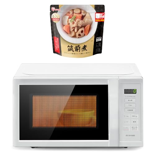 電子レンジ ターンテーブル 17L IMB-T178-W ホワイト