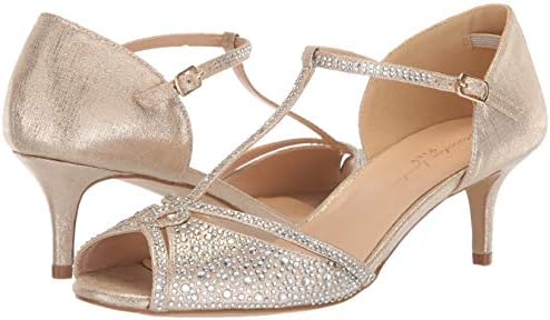 Paradox London Pink womens Seva Pump, Champagne, 8 Wide US | Image 6