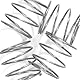 GUNGY Druckfeder Edelstahl Feder Druckfedern 20mm Drahtdurchmesser 1mm Außendurchmesser 20mm Länge 20mm Maximale Federkraft 0,6kg 4 Stück