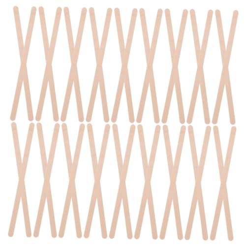 LIFKOME 500pcs Beverage Stirring Rods Wooden Stirrer Sticks Safe Fruit Juice Tea for Office Cafe Home Bar
