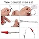 Kabeleinziehhilfe 20 m, φ 4 mm Polyester Einziehdraht, Kabelziehhilfe, Kabel Einzugshilfe, Leerrohr für Glasfaserkabel, Geeignet für Glasfaser, Kommunikation, Haushaltsstrom, Kabeleinzug Einziehhilfen