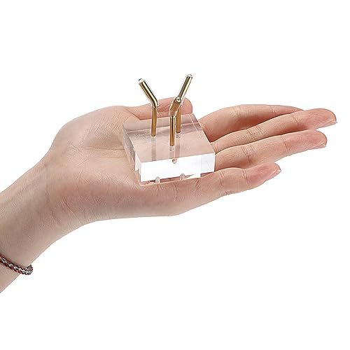 Support boule de cristal stable avec socle acrylique transparent - 8