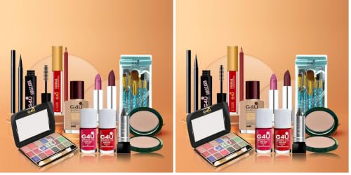 Image of G4U Complete Makeup Set For Women | Pro Beauty Elegance Kit Pack of 34 Pcs | Gift Set For girls A17