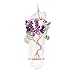 Jovivi Healing Crystal Stone Necklace Wire Wrapped Raw Clear Crystal Quartz Pendant Gemstone Chakra Necklace for Women Mother's Day Gifts