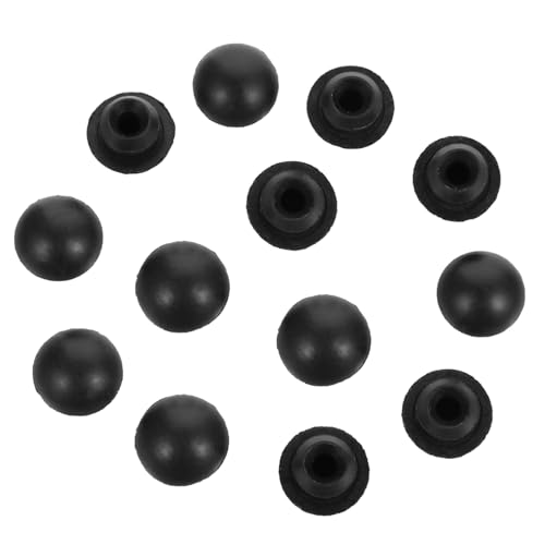 SEWACC 20 piezas Tapones de Goma para Llenado de Aceite Gatos Hidráulicos Diseño Estándar Sellado Resistente y Fácil Instalación para Depósitos de Aceite de Gatos de Piso