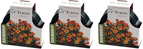 Raindrip R256DT 1/4-Inch x 50-Foot Vinyl Drip Irrigation Tubing, Green (Thr?? ?ack)