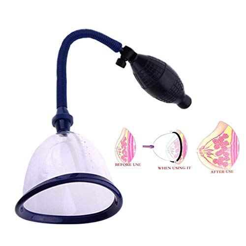 MIZERO Bra Massager No Asymmetry Large Breast Pump Enhancement Vacuum Enlarger Cupping Body Machine Bra Massager Cupping,L