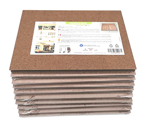 NUISIPRO - Plaques de glu Grand Format Anti-Rats et Anti-Souris - Lot de 20 - Pièges à Colle en Bois Qualitatif