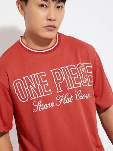Image of Max URB N Men One Piece Print Oversized T-Shirt