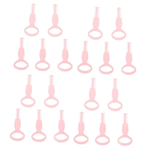 IWOWHERO Pcs Makeup Mascara Guard Applicator Tools in Mascara Shield Brush Pp Material Safe Easy to Clean for Lash Perm Random