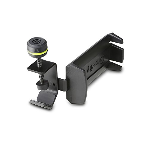 Gravity GHPHMS01B Kopfhörerhalter für Mikrofonstative schwarz