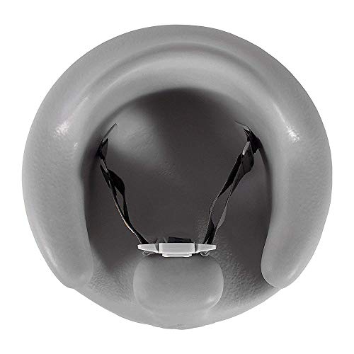 Image of Bumbo Baby Infant Soft Foam Comfortable Support Wide Floor Seat with 3 Point Adjustable Harness for Ages 3 to 13 Months, Gray