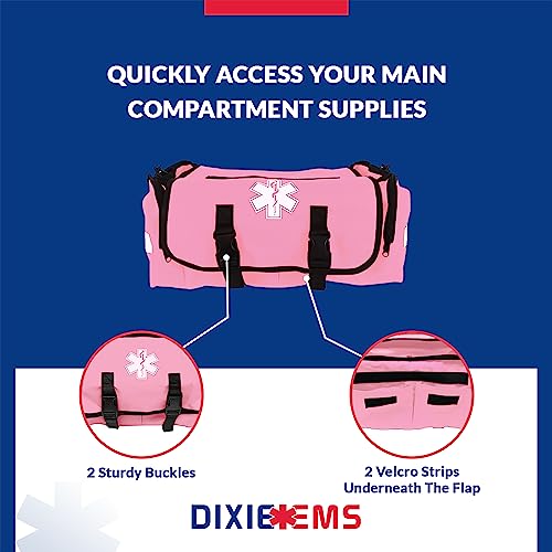 Image of Dixigear First Responder On Call Trauma Bag W /Reflectors (Pink)