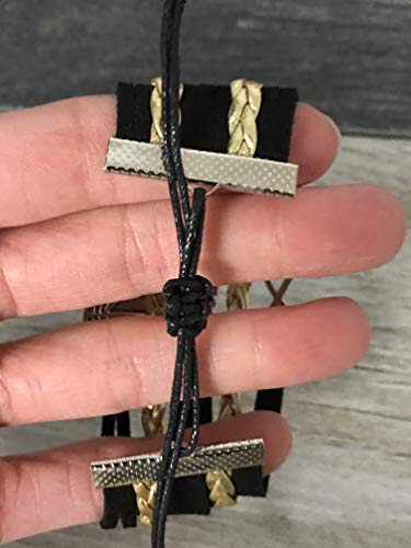 Proud Army Mom Bracelet – Black and Gold Infinity Love Charm Jewelry for Women – Military Mom Gift for Deployment, Graduation, or Basic Training Support4