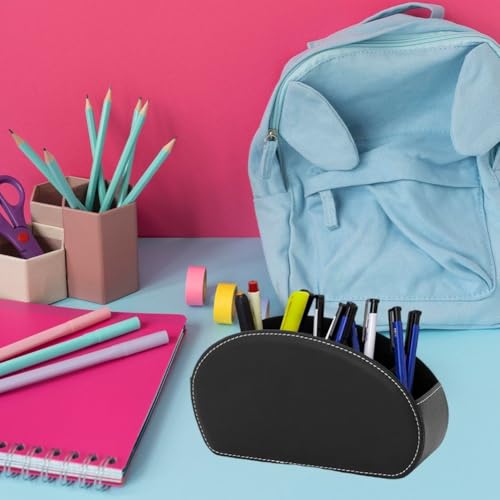 Support de télécommande en cuir PU avec finitions haut de gamme - 7