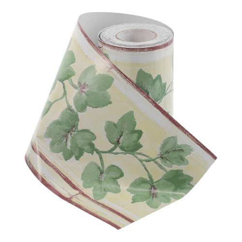 HONMEET Pegatinas Autoadhesivas Impermeables para Paredes Cenefas Decorativas de Cintura Resistentes al Agua para Cocina Baño y Salón Vinilos Removibles para Decoración Interior
