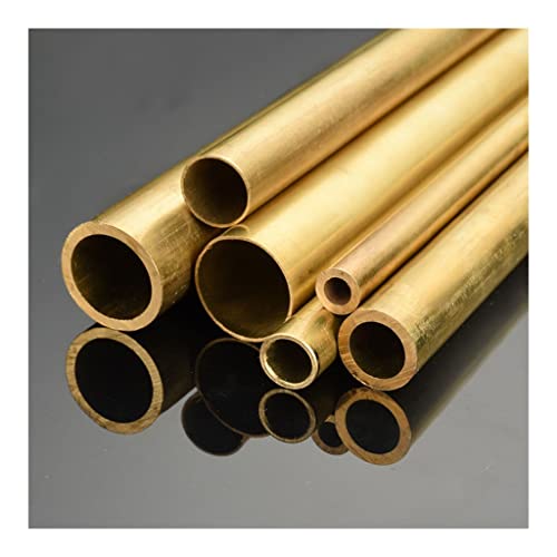 Brass Tube Outer Diameter 3 3.5 4 4.5 5 5.5mm Length 500mm 0.2-1mm Wall Thickness Capillary Copper Tube, Copper Sleeve, 1pcs (Color : 3 * 0.25mm)