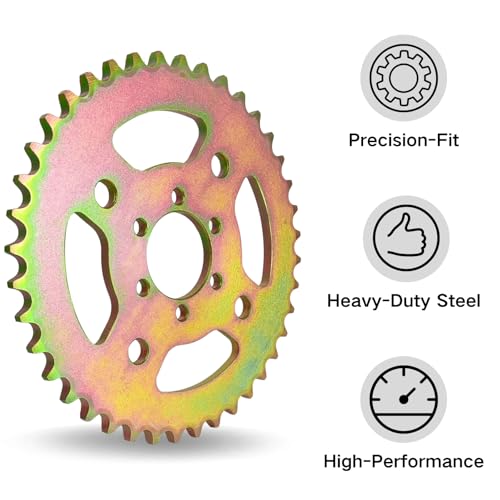 Image of 40T High Torque Rear Chain 6 Hole Sprocket # 40 41 420 Compatible with Coleman CT100U CC100X for Mega Moto MMB80 105 Baja Doodle Bug DB30 for Motovox MBX10 Mini Bike Parts