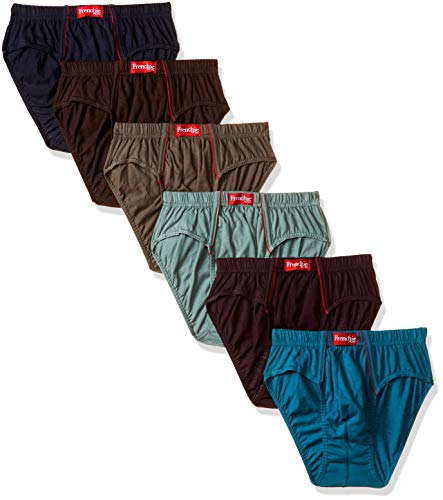 Frenchie Men's Plain Brief (Pack of 6)