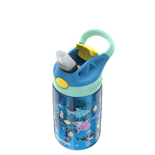 Image of Contigo Kids Water Bottle with Redesigned AUTOSPOUT Straw, 14 oz