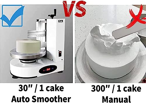 Esparcidor automático de crema para tartas para un revestimiento suave y decoración en pasteles y pan