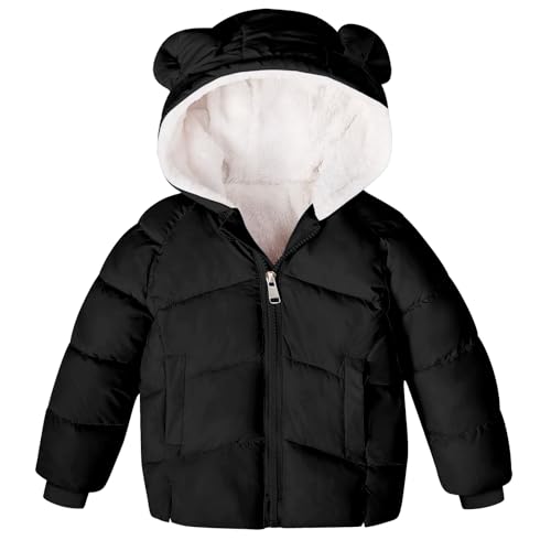 Baby Girls Boys Winter Coat Warm Fleece Jacket for Toddler Kids 6M-5T