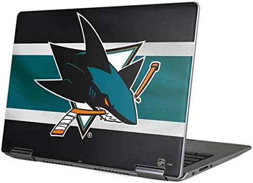 Skinit Decal Laptop Skin Compatible with Yoga 710 14in - Officially Licensed NHL San Jose Sharks Jersey Design