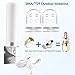 BOOBRIE 4G 5G LTE Antenna High Gain 10dBi OmniDirectional Outdoor Antenna SMA TS9 Connector 698-2700 3300-3800MHz WiFi Antennas Outdoor Dual SMA 16.4Ft RG58 Cable for Cellphone 3G/4G/5G LTE Router