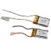 Blomiky 2-Pack 3.7 Volt - 150mAh Li-Poly Pack for S yma S107 / S107G Helicopter S107G Battery 2