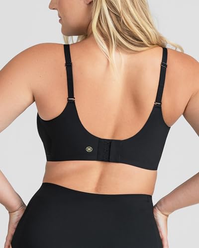Image of HONEYLOVE Bras for Women - Crossover Bra with No Underwire - Comfortable Wireless Support