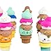 Kitty Cones Eraser Blind Box - Comes with a Kitty, Cone and Four Toppings - Series 1