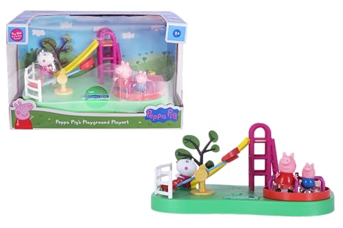 Peppa Pig Peppas Playground Playset with Sound Effects, Includes 3 Figures, Preschool Toy for Girls & Boys 3 Years and Up, Birthday Toys for Kids (B0CZXK5Z35) Amazon Price History, Amazon Price Tracker
