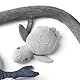 Ergobaby Evolve Bouncer Spielbogen, Zubehör für die Ergobaby 3-in-1 Babywippe Babyschaukel für Neugeborene ab Geburt, Ocean Wonders - Charcoal