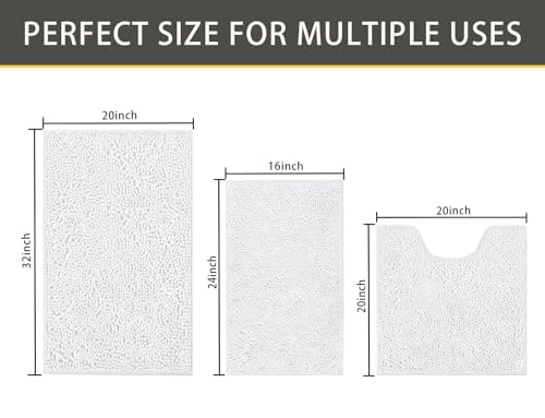 placeroom Bathroom Mat Set of 3 - Image 3