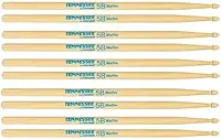 5 Pares Baqueta 5b Marfim Tennessee Liverpool Ponta Madeira