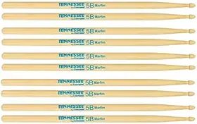 5 Pares Baqueta 5b Marfim Tennessee Liverpool Ponta Madeira